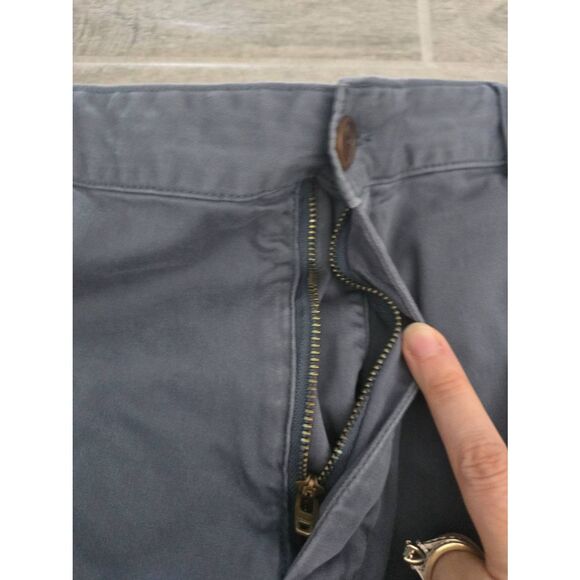 Men's Faherty Chino Shorts Size 36 Blue Gray - Picture 6 of 10